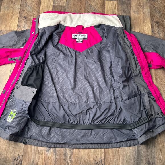 Vintage Columbia Whirlibird Jacket Women's Large Snowboarding Omni-Tech 5272 - Picture 5 of 14